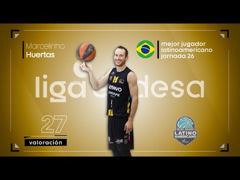 Marcelinho Huertas, Mejor Latinoamericano de la Jornada 26