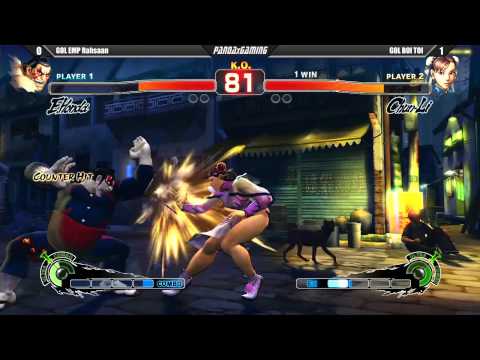 GOL EMP Rahsaan vs GOL BOI TOI - Super Street Fighter IV (Cinderslam V)