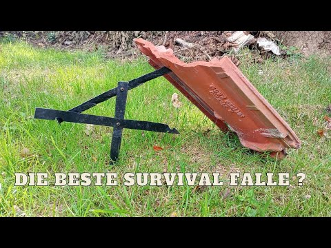 10 Sekunden Survival Falle, die beste Survival Falle | Survival Skills Prepper Skills