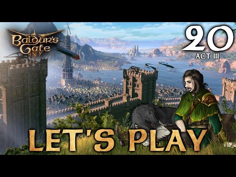 Baldur's Gate 3 - Let's Play Part 20: Vampire Lords & Politicians
