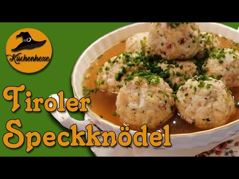Tiroler Speckknödel in Rindssuppe