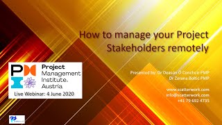 How to manage your project stakeholders remotely