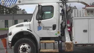 Dominion Energy prepares as severe weather threatens Hampton Roads