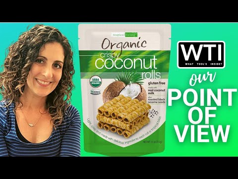 Tropical Fields Crispy Coconut Rolls - WTI product video review