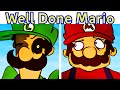 FNF VERY GOOD (LUIGI'S WELL DONE) + LYRICS (HEY MARIO BUT FNF) - Well Done Cover