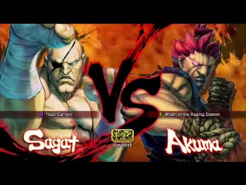 SSFIV AE Ver.2012 : SUPIN3 ( Sagat ) VS WW INFILTRATION ( Akuma ) Ranked Match On Xbox 360
