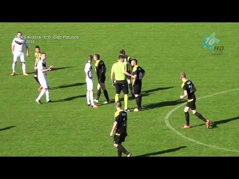 MLKS Krajna Sępólno Krajeńskie  - Dąb Potulice (5:3), 21.04.2018 r.