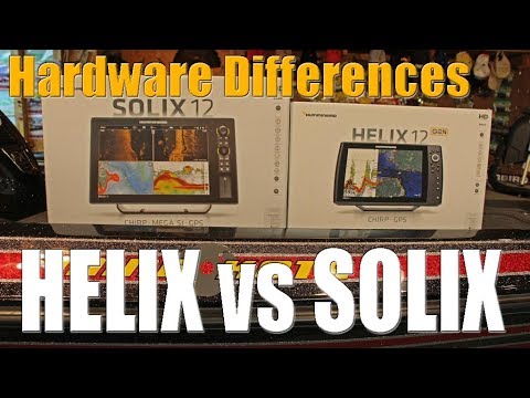 Tips 'N Tricks 204: Humminbird HELIX vs SOLIX Part 1: Hardware Differences
