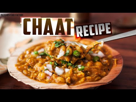 Aloo Chaat Recipe | How to Make Chaat Recipe at Home | Street Food Recipes | Kitchen Food Factory