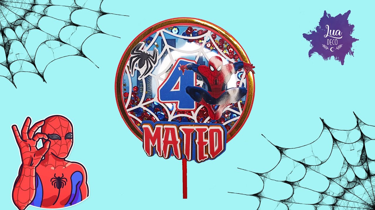 Watch Now Como hacer Cake Topper Shaker SpiderMan / Hombre Araña 🕷🕸 - By LuaDeco Como hacer Cake Topper Shaker SpiderMan / Hombre Araña 🕷🕸 - By LuaDeco