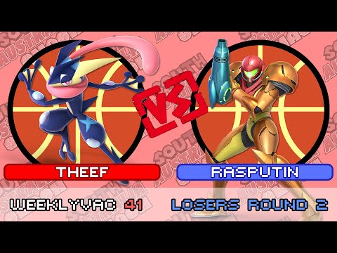 WeeklyVac 41 - SSBU - Theef (Greninja) vs Rasputin (Samus)