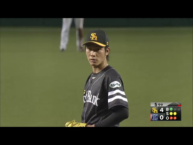 【5回裏】今季初登板!! ホークス・武田 5回まで1安打無失点!! 8奪三振と圧巻のピッチング!!  2014/8/6 L-H