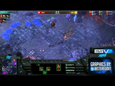 ESV Korean Weekly Season 3 - Week 1 Day 1 - ZeNEX.Life[Z] VS FnaticByuL[Z] - Game 2