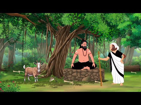 श्रापित बूढ़ी की तांत्रिक बेटा | Hindi Kahani | Moral Stories | Cartoon Story  | Rahasyamay Kahani