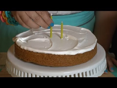 Non-Dairy Whipped Topping for a Birthday Cake : Dessert Heaven