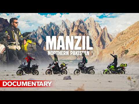 Epic Motorcycle Journey to the Last Village of North Pakistan 🇵🇰 | Manzil