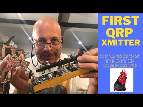 My first QRP transmitter for 3.5 MHz 80m band