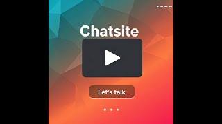 Intro to Chatsite: The One-Page Website Revolution