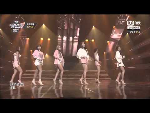 Live HD 720p 140911 T ARA   I Don't Want You @ M! Countdown Comeback Stage 1 2