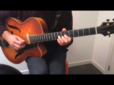 Autumn Leaves etude (Tim Finoulst) from '15 Etudes for Jazz Guitar'