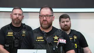 Indian River County Sheriff gives updates on several major cases.