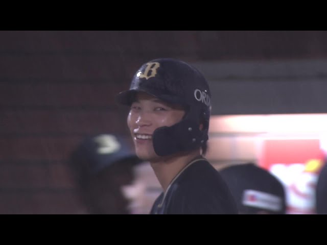 【4回表】攻守で活躍!! バファローズ・中川圭太 センターへの犠牲フライで先制点をあげる!! 2025年8月6日 東北楽天ゴールデンイーグルス 対 オリックス・バファローズ