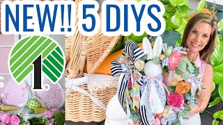 🌿((NEW!!!)) 5 DIY DOLLAR TREE EASTER SPRING DECOR CRAFTS 🌿 Olivia's Romantic Home