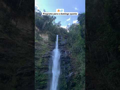 Cachoeira de 82 metros em Barra do Turvo SP