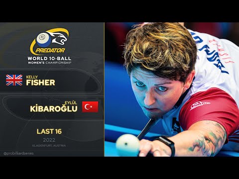 Kelly Fisher vs. Eylül Kibaroglu ▸ Predator World Women’s 10-Ball Championship