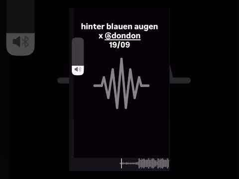 edo saiya x dondon - hinter blauen augen (RELEASE 19.09.25) (ALLE HÖRPROBEN)