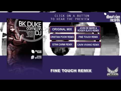 BK Duke - Come On DJ (Dbeatzion Records) - all mixes teaser