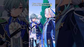 I made this skit cause I think this will happen if Lohen visits Fontaine😅 #genshinimpact #shorts