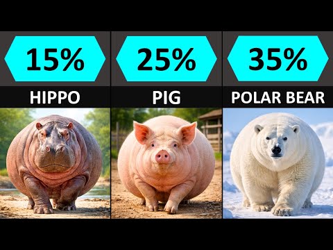 How Fat Are Animals? Body Fat Percentage Comparison