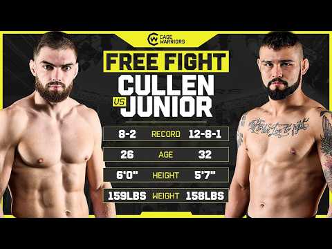 Adam Cullen vs Nonato Junior full fight