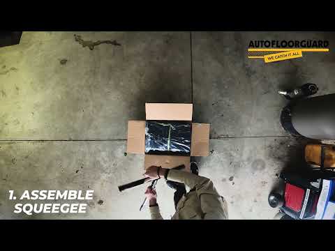 Unboxing Garage Containment Mat