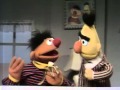 Classic Sesame Street Ernie Gives Bert The Banana Peel