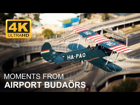 Moments from Airport Budaörs |  4K Cinematic Drone Film