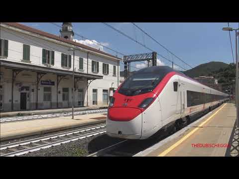 GIRUNO RABDe 501 SBB IN TRANSITO NELLA STAZIONE DI RONCO SCRIVIA. (GE) SAB. 10 - 7 - 2021.