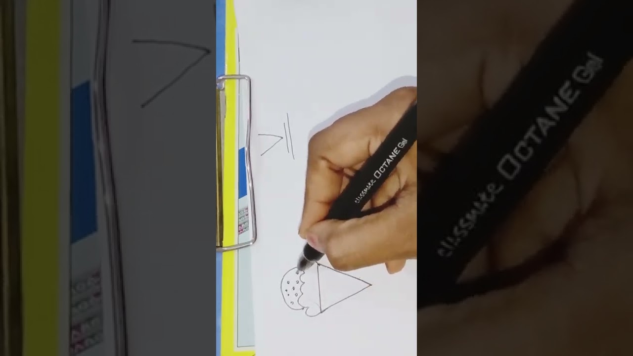 How to draw letter V in different shapes//Drawing for kids