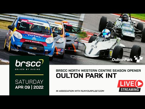 BRSCC LIVE - NORTH WESTERN CENTRE RACE DAY - OULTON PARK - SATURDAY APRIL 9 2022