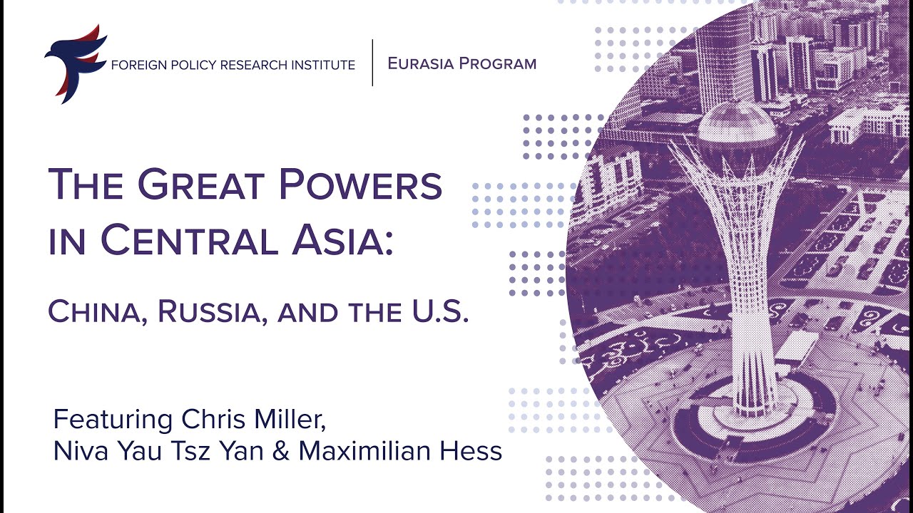 The Great Powers in Central Asia: China, Russia, and the United States