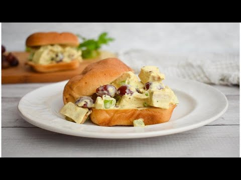 Low-FODMAP Curry Chicken Salad (HD)