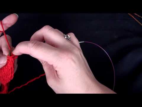 Crazy Basics Knitting - Increasing stitches with a yarn over