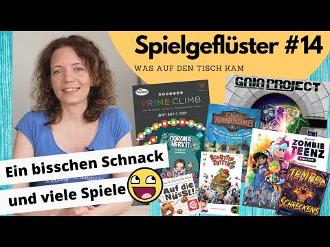 Spielgeflüster #14: Schnack trifft Schnauze, Eva & Adam, Zombie Teenz Evolution, Gaia Project u.a.