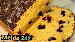 Calling All Coffee Lovers ~ This one’s For You! ☕️ (Cranberry Coffee Pound Cake)