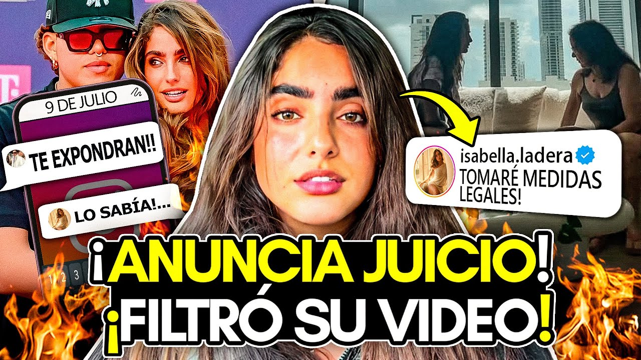 JUICIO contra BEÉLE por FILTRAR VIDEO! ISABELLA LADERA REVELA DENUNCIA! Le ADVIRTIERON!
