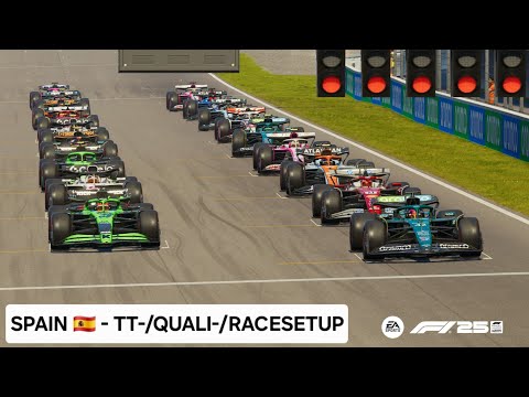 F1 25 SPAIN 🇪🇦 QUALI AND RACE SETUP + GASR TEST | KARL___24