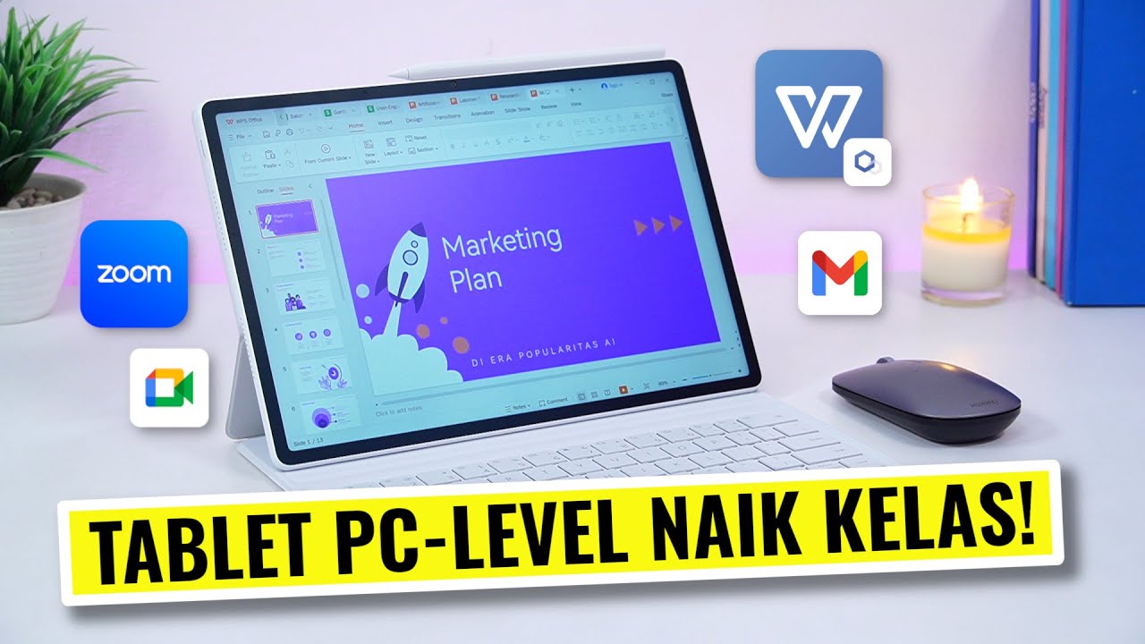 ⚡️ Makin Produktif di 2026! HUAWEI MatePad 12 X (2026) dengan PC-Level WPS Baru dan M-Pencil Pro!