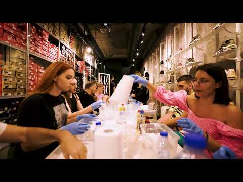 Tike x Nike Tie Dye Socks Workshop