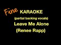 Renee Rapp Leave Me Alone Lite Back